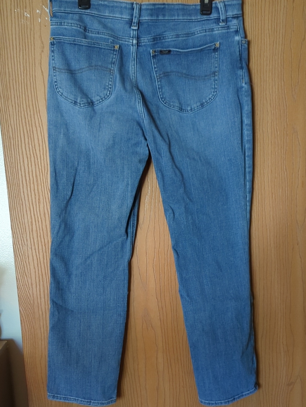 Lee Mid Rise Straight Leg Jeans - Picture 2 of 5